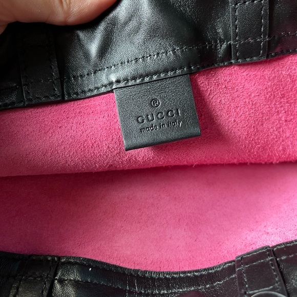 Gucci Pink Drawstring Backpack - Picture 3 of 4